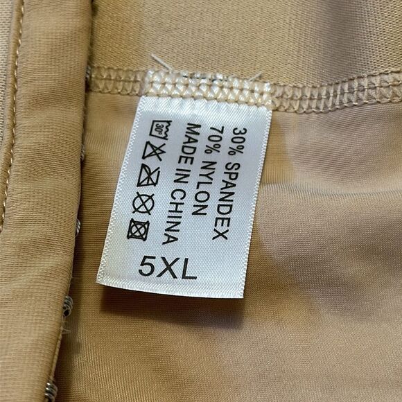 NEW SHARELLX air slim mid waist body sculpting shorts size 5XL - Picture 7 of 11